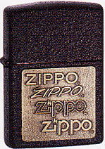 Zippo ジッポー ブラッククラックル メタル 新品 箱&保証書付 送料込_画像1
