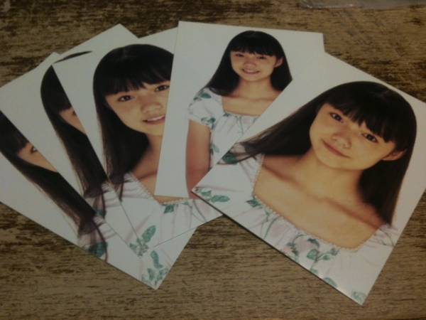 即決 宮崎あおい 生写真5枚セット 初期 子役時代 美少女 激レア