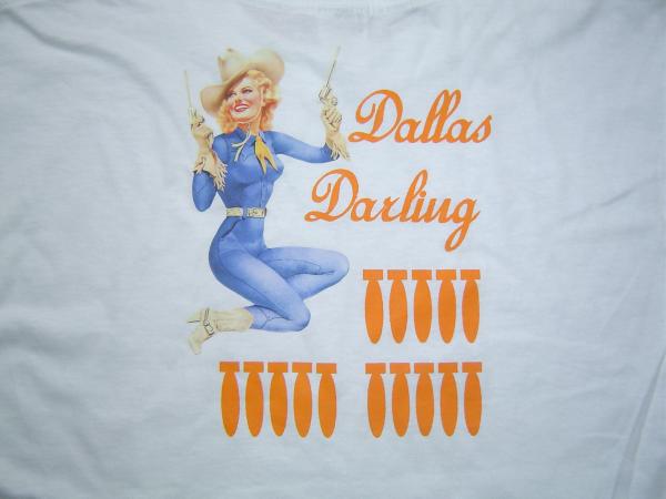 フライトジャケット Tシャツ Dallas Darling 　　　　08