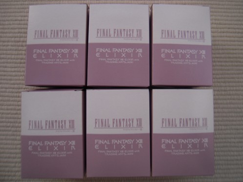 ☆ＦＦ１３　エリクサー　ｗｉｔｈ　ＴＲＡＤＩＮＧ　ＡＲＴＳ　ＭＩＮＩ　フィギュア　全６種セット　未使用新品☆_画像1