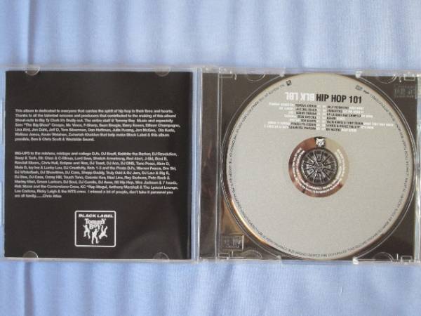 Hip Hop 101 Black Label Compilation * записано в Японии CD*
