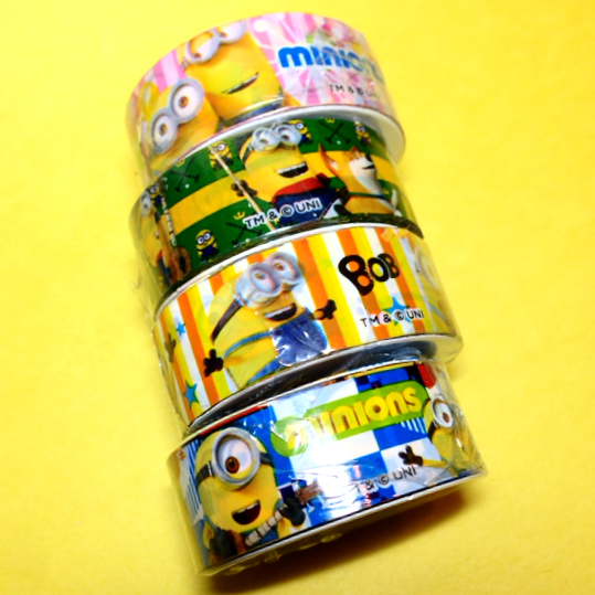 ミニオン ミニオンズ テープ 4セット☆ MINIONS ユニバーサル アメ雑 (2)