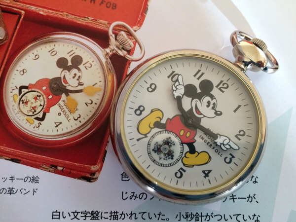 TIMEX 1933 Mickey Mouse First карман часы новый товар / переиздание / ручной завод 