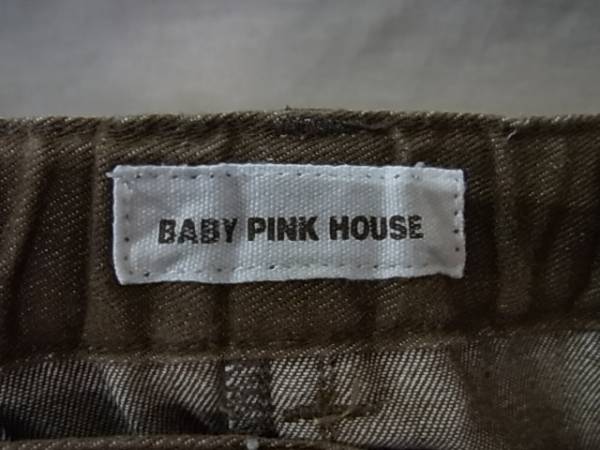 # бледно-розовый house # симпатичный Denim юбка M хаки 