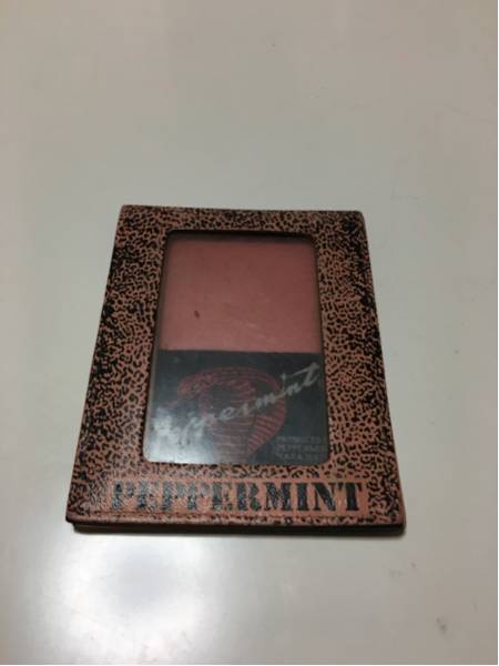  peppermint pass case ticket holder 