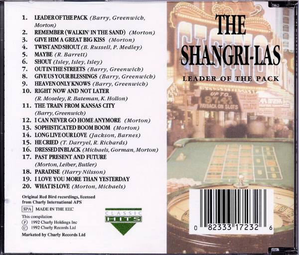 Shangri-Las / Leader Of The Pack(1992) (CD)_画像3