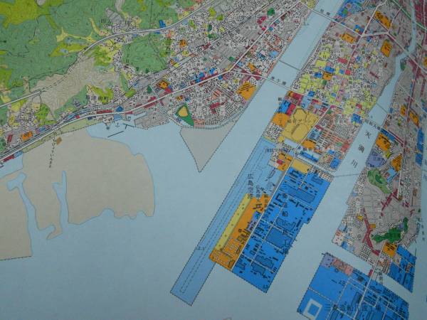  2 десять тысяч . тысяч минут один земельный участок использование map [ Hiroshima ] 1977/04 выпуск 