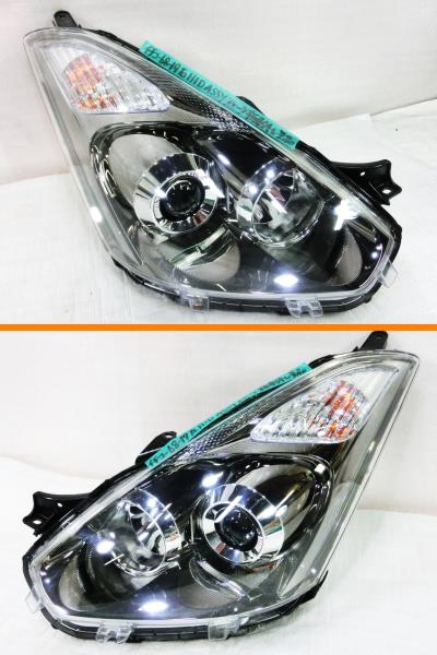 DB★10 ウィッシュ 後期 純正 HID ライト 左右 ASSY インナーブラック 新車外し 美品　_画像1