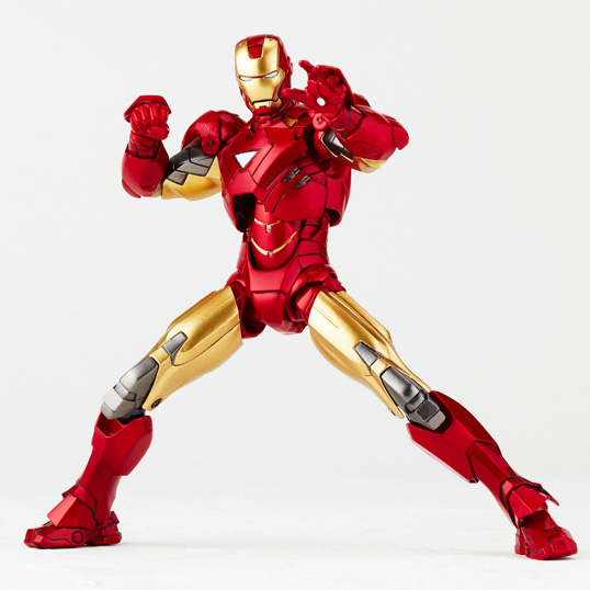  special effects Revoltech [ Ironman ] Mark 6 Avengers Kaiyodo 