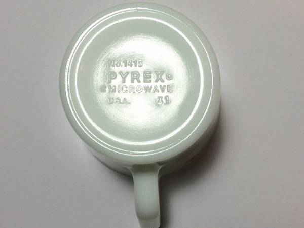  Old Pyrex butterfly Gold mug OLD PYREX*231