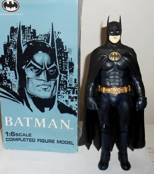 ★バットマン BATMAN マイケル・キートン 1/6スケール フィギュア 1個 箱付 日本製_画像1
