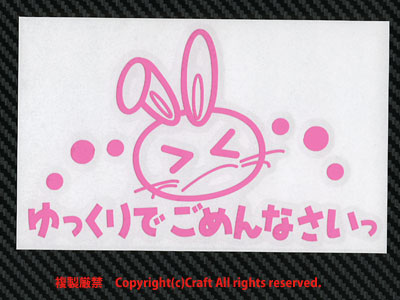  slowly . I'm sorry .*... sticker ( light pink )..