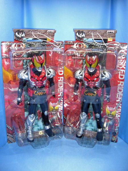 仮面ライダーキバ　ビッグサイズソフビフィギュア　全2種セット