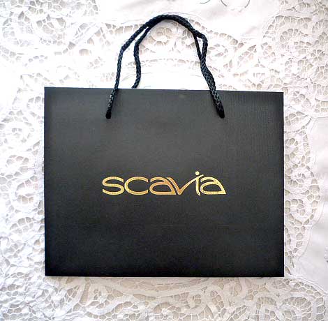 ★スカヴィアScavia ショップ袋　小