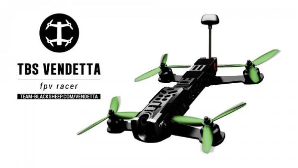 AquaPC 送料無料 入手困難TBS Vendetta - FPV RACER 完成機 AquaPC 送料無料 入手困難TBS Vendetta - FPV RACER 完成機
