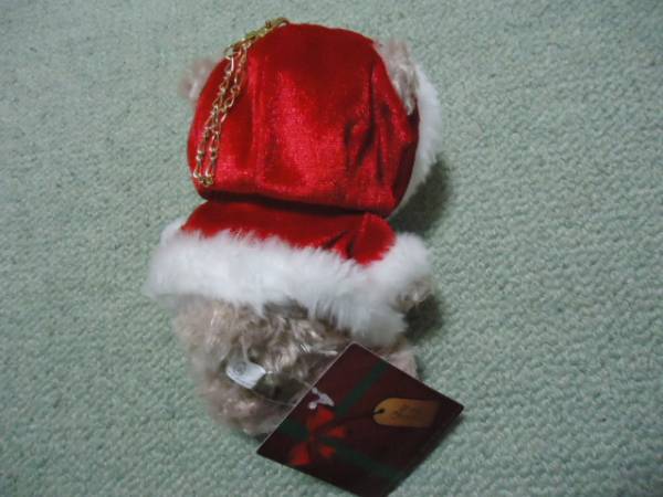 カフェロイヤルベアーＸｍａｓぬいぐるみチャーム◆チェーン付き