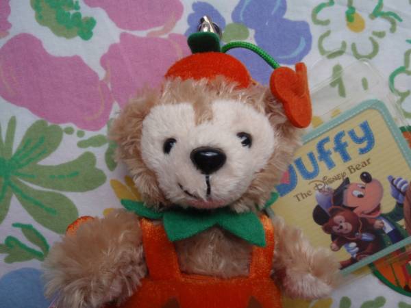 ★ＴＤＳ　ダッフィーぬいぐるみストラップ（ハロウィン）★