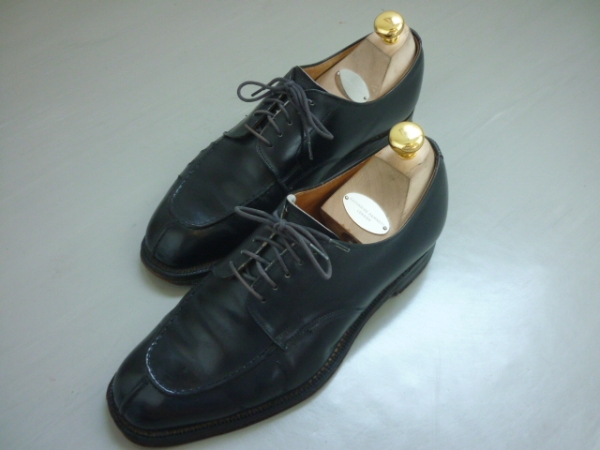 UNITED ARROWS ユナイテッドアローズ Uチップダービーシューズ ENGLAND製 6.5 25cm位 ブラック　黒_画像2