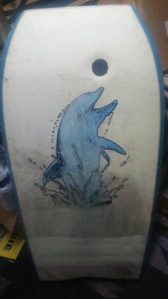 Black Lightning body board 