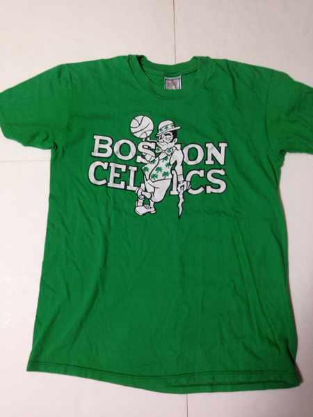 США 80 -х годов ★ Boston Celtics Boston Celtics USA T -Frish NBA Vintage Vintage American Basket ★