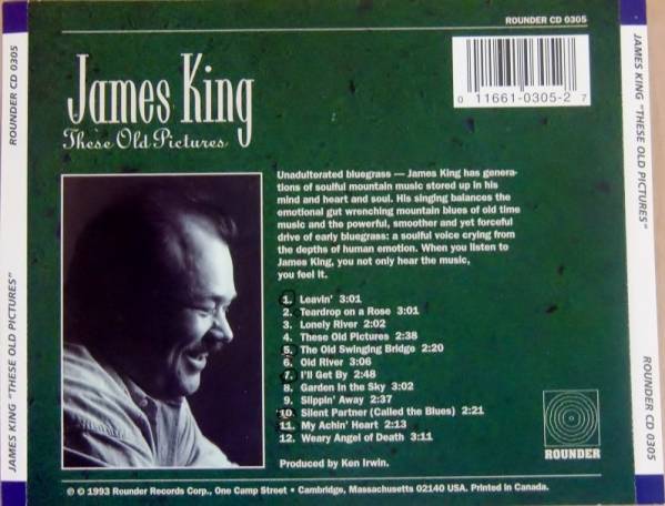 ♪即決/James King(キング・ジェムース)These Old Pictures_画像2