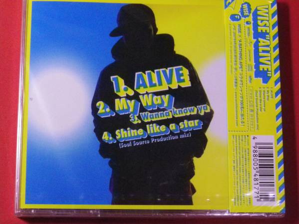 新品CD　ALIVE WISE　　１００円均一　訳有 (№M397)_画像2