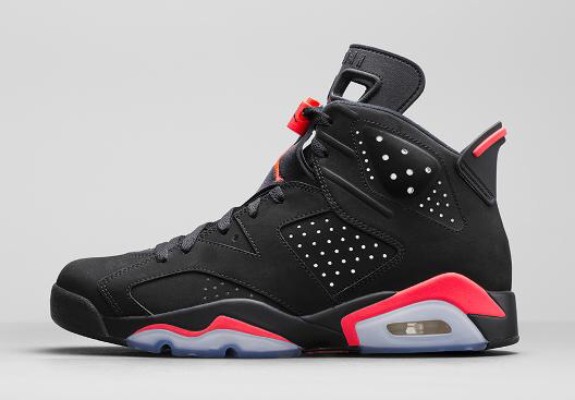 NIKE AIR JORDAN 6 ジョーダン INFRARED PACK インフラレッド 赤 黒 OG jordan6 ジョーダン６RETRO OG BLACK RED 2 7 5 9 _画像2