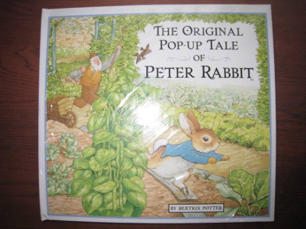  иностранная книга / книга с картинками для маленьких / Peter Rabbit /Peter Rabbit pop up 