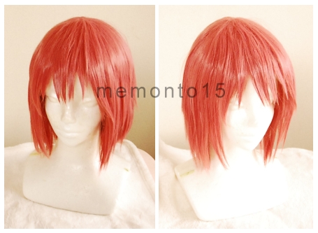  pink heat-resisting Bob heat-resisting wig 7 .. large . go cell costume play clothes set settled cosplay 