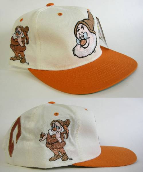 7人の小人 90s VINTAGE デッドストック ヴィンテージ スナップバック キャップ ディズニー CAP アメコミ AMERICAN NEEDLE_画像2