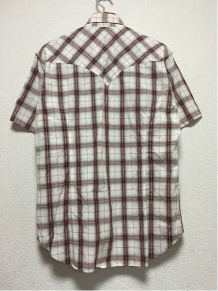 [ prompt decision old clothes ]BOYCOTT/ Boycott / western shirt / short sleeves / check /3