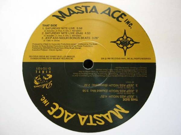 * audition *Masta Ace Incorporated - Jeep Ass Niguh/US*