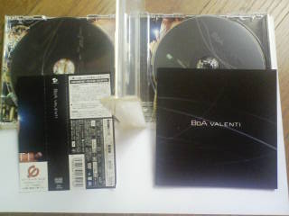 CD BoA VALENTI DVD есть 