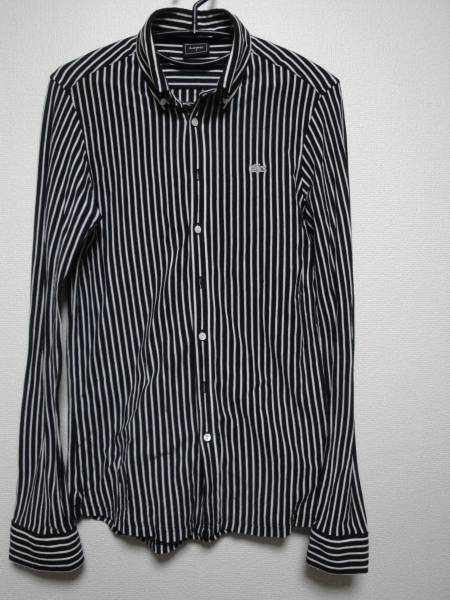 LACOSTE Lacoste * олень. .BD кнопка down в тонкую полоску рубашка *Y рубашка 