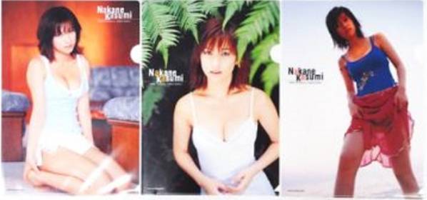 週刊プレイボーイ 2003-2004 クリアファイル 3枚 仲根かすみ 