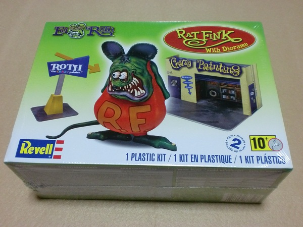 アメリカ レベル ラットフィンク ディオラマ エドロス ビッグ ダディー Ed Big Daddy& Roth's Ed ROTH RAT FINK With Diorama REVELL