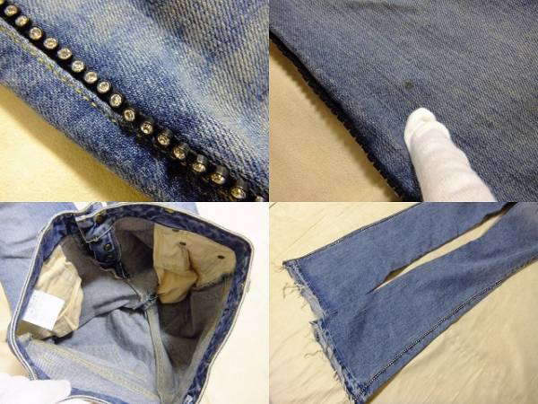 Han ahn soon handle Anne sn Denim pants size 25 image 8 sheets 