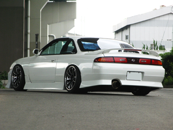 URAS ユーラス TYPE-4 シルビア S14 前期 エアロ3点セット　個人宅発送不可_画像2