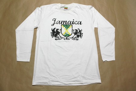 新品★ジャマイカ長袖ＴシャツL　JAMAICAレゲエラスタRASTA_画像1