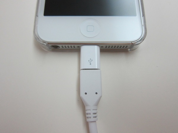  prompt decision *Lightning - MicroUSB conversion adapter iPhone5/iPad Mini*