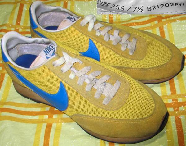 レア82年NIKE LDV 縦ナイキL.D.V.黄青 オリジナル ビンテージ レア82年NIKE LDV 縦ナイキL.D.V.黄青 オリジナル ビンテージ