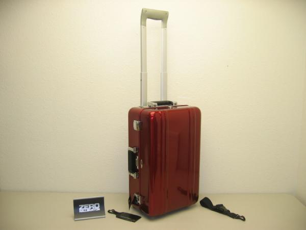 デッドストック 新品 米国 ゼロハリバートン アルミ製 スーツケース ZR21J CB/MR_画像2