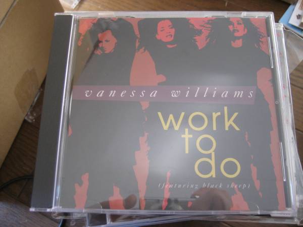 CDS Vanessa Williams : Work to Do muro missie hazime ken-bo celory hiroki kenta hasebe DJ MASTERKEY　komori swing_画像1