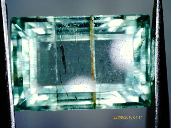 ! price cut re-exhibition!.. color good! aquamarine 3,15ct loose!