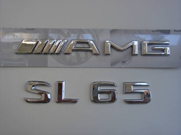 エンブレム商品　AMG+SL６５　セット販売　ベンツSR２３０_画像1