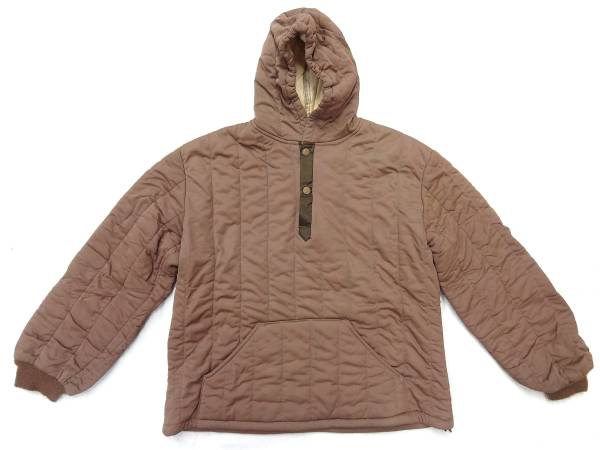 ビンテージ REFRIGIWEAR 希少 メイドインUSA ナイロン プルオーバー パーカー 茶 レア モデル 特殊ナイロン オールド タグ ブラウン 冷凍庫