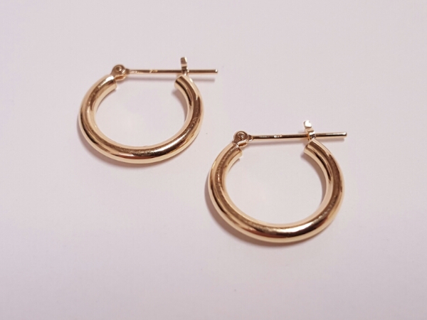  новый товар быстрое решение K18 простой обруч серьги размер 2mm×15mm