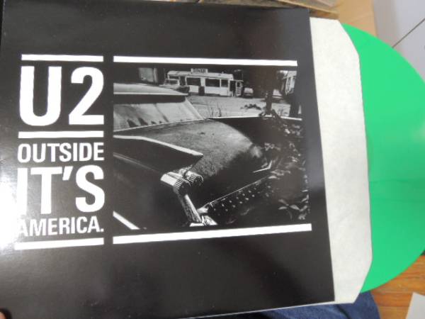 m/カラー盤/U2 /Outside It's America