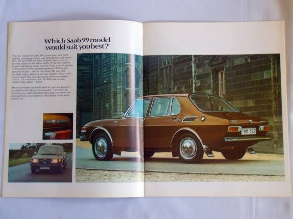 *1973 year * Saab 99 English catalog *22.*Saab 99*