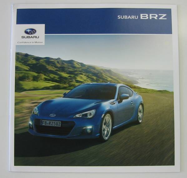 ドイツ仕様BRZ・2015カタログ_画像1